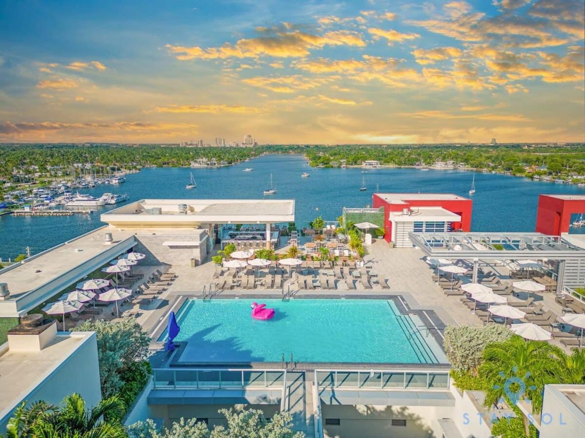 Amazing Pool - Balcony - Up To 6 - Near Beach Hollywood Exterior foto